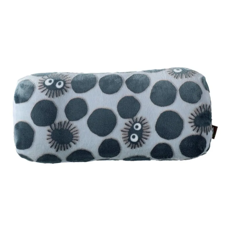 Opalised Block Cushion Soot Sprite Silhouette - My Neighbor Totoro