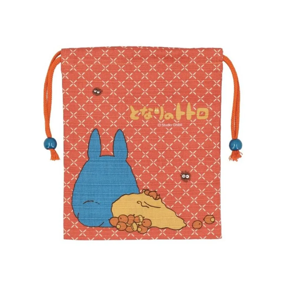 Orange Cloth Bag Middle Totoro - My Neighbor Totoro