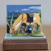 Paper Craft Ashitaka Et Yakul - Princess Mononoke