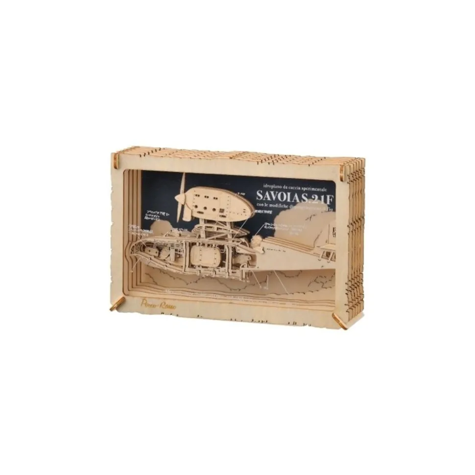Paper Theater Wood Style Savoia - Porco Rosso
