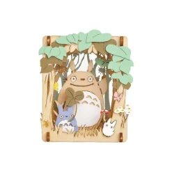 Paper Theater Wood Style Totoro Dondoko - My Neighbor Totoro