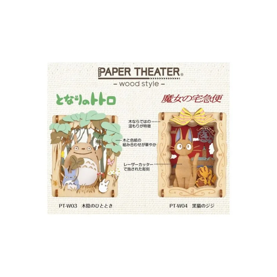 Paper Theater Wood Style Totoro Dondoko - My Neighbor Totoro