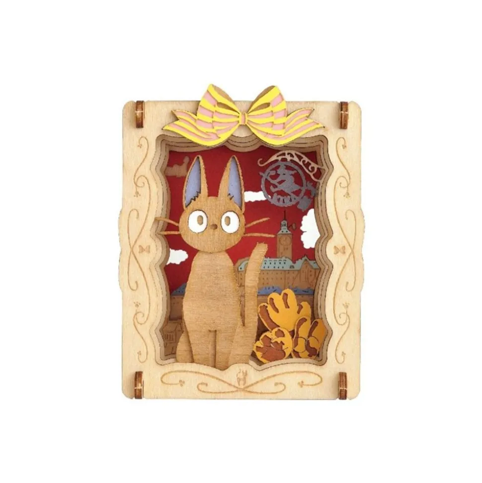 Paper Theater Wood Style Jiji Bakery - Kiki'S Delivery Service