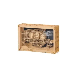 Paper Theater Wood Style Tiger Moth - Castle In The Sky