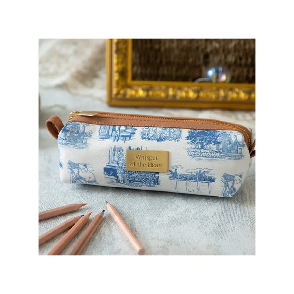 Pencil Case Blue Nostalgia - Whisper Of The Heart