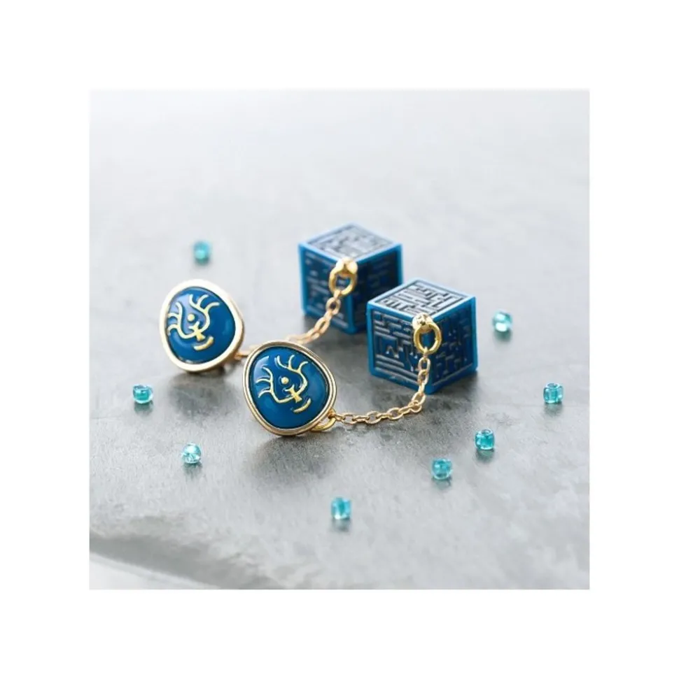 Pierced Earrings Accessory Series Volucite Crystal & Keystone - Castl