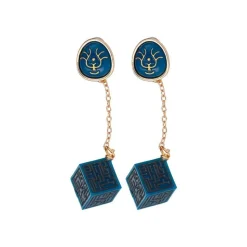 Pierced Earrings Accessory Series Volucite Crystal & Keystone - Castl