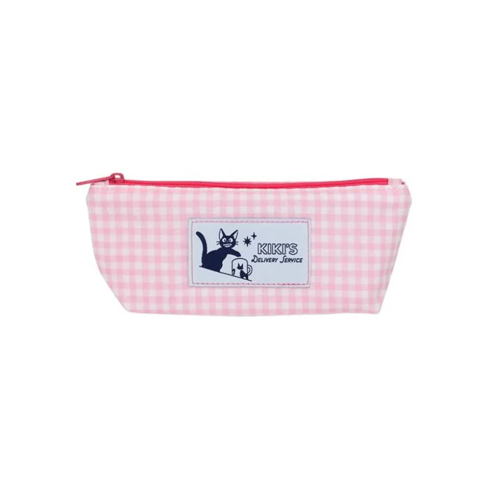 Pink Checkered Pencil Case - Kiki'S Delivery Service