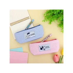 Pink Checkered Pencil Case - Kiki'S Delivery Service