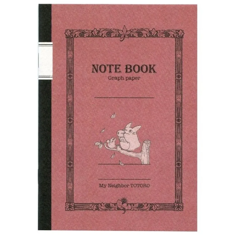 Pink Notebook Totoro 125 X 176 Mm - Mu Neighbor Totoro