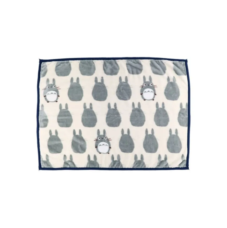 Plaid Big Totoro Silhouette 70X100 Cm - My Neighbor Totoro