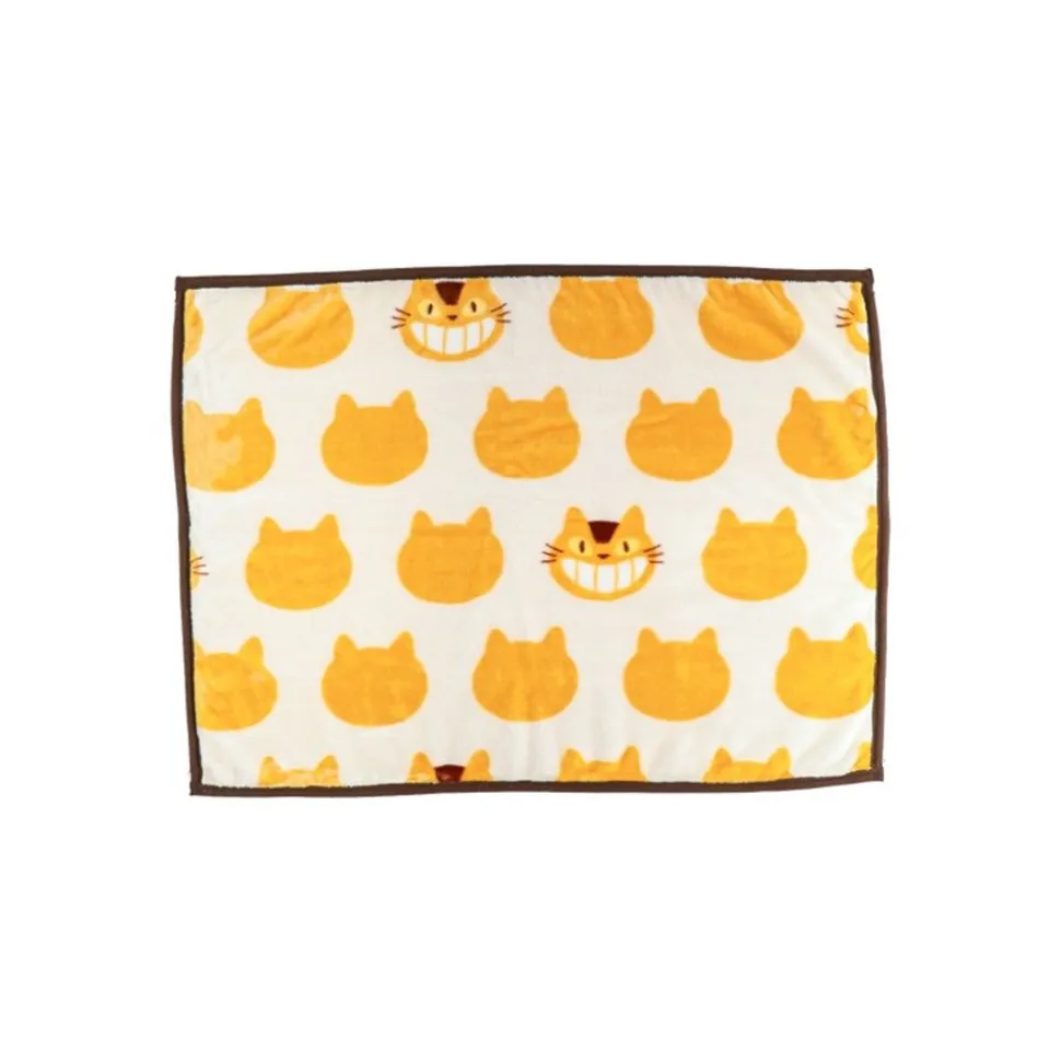 Plaid Catbus Silhouette 70X100 Cm - My Neighbor Totoro