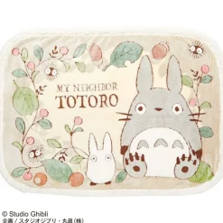 Plaid Totoro Leaves And Nuts 70X100 Cm - My Neighbor Totoro