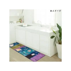 Plastic Long Play Mat Dusk 45X120Cm(Blue)- Spirited Away