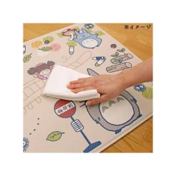 Plastic Long Play Mat Totoro, Drawing 45X120Cm(Beige)- My Neighbor To