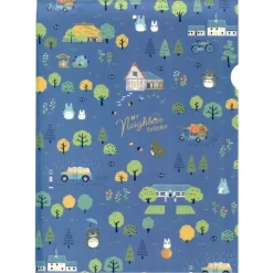 Plastic Shirt Blue Totoro In The Forest-My Neighbor Totoro