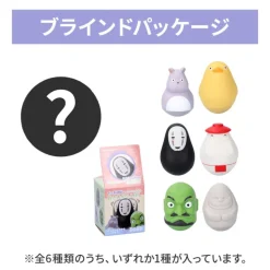 Pose Collection Assort. Of 6 Roly-Poly Figurines - Spirited Away