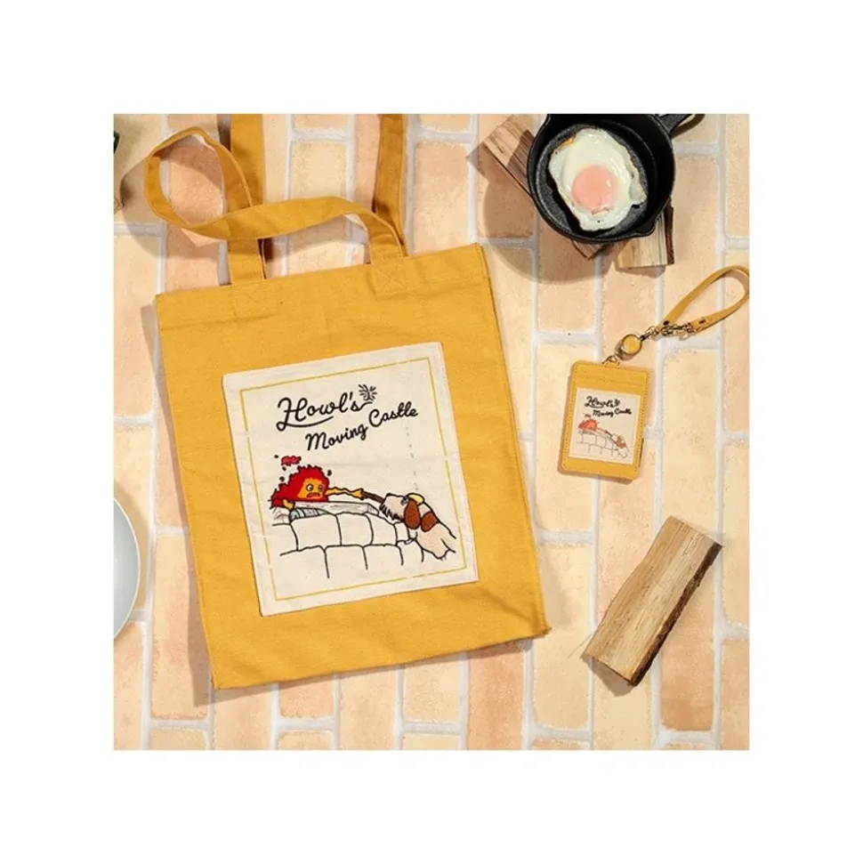 Pouch Card Holder Calcifer & Heen - Howl'S Moving Castle