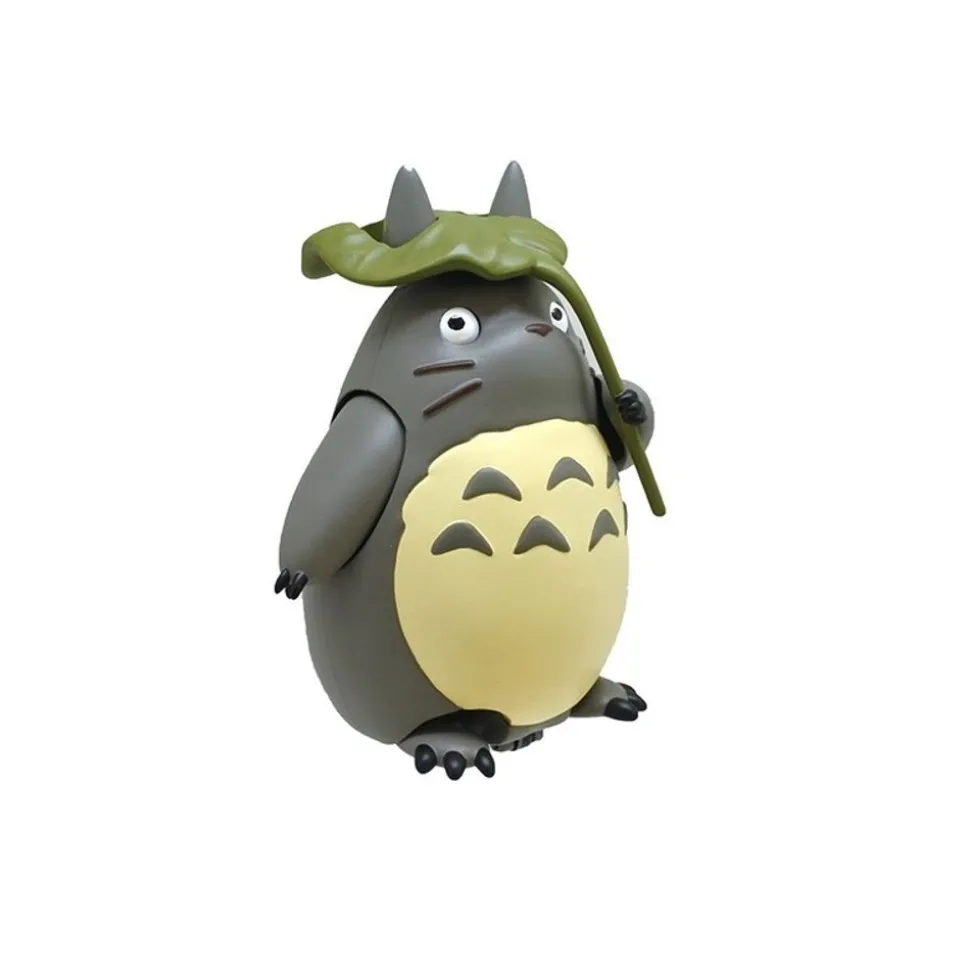 Pull Back Collection Totoro With A Leaf Umbrella - My Neighbour Totor