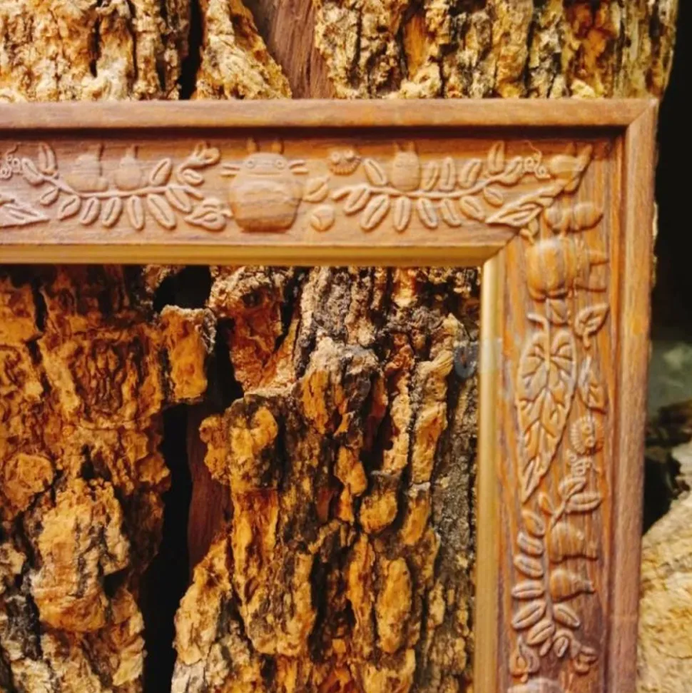 Puzzle Frame For 150 & 126P - Brown - Studio Ghibli