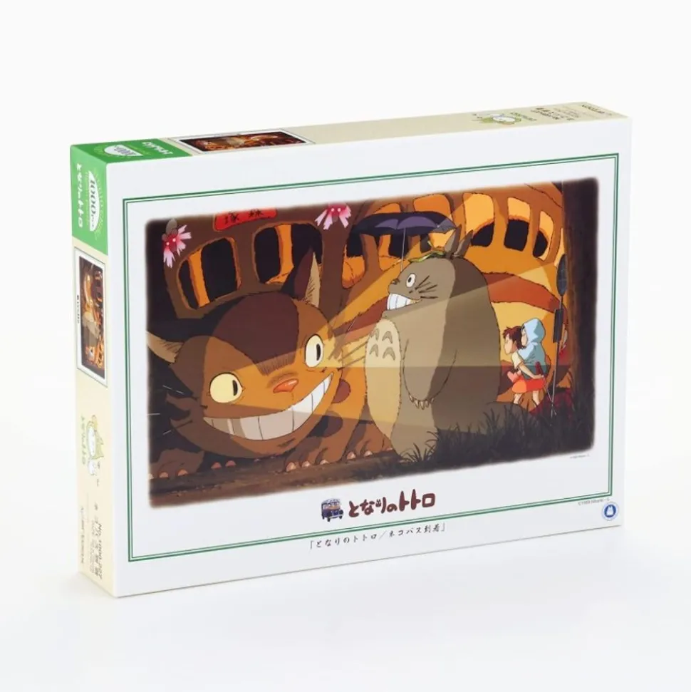 Puzzle 1000P Catbus In The Night - My Neighbor Totoro