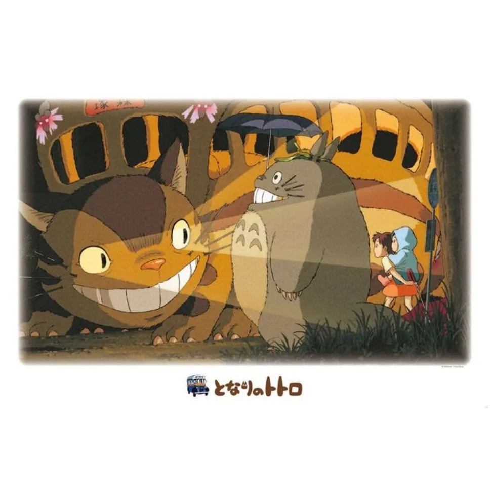 Puzzle 1000P Catbus In The Night - My Neighbor Totoro