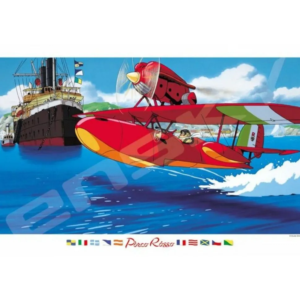 Puzzle 1000P Savoia In The Sky - Porco Rosso