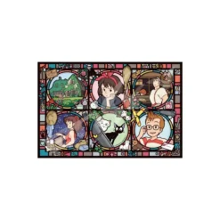 Puzzle Stained Glass 1000P Characters - Kiki'S Delivery Service