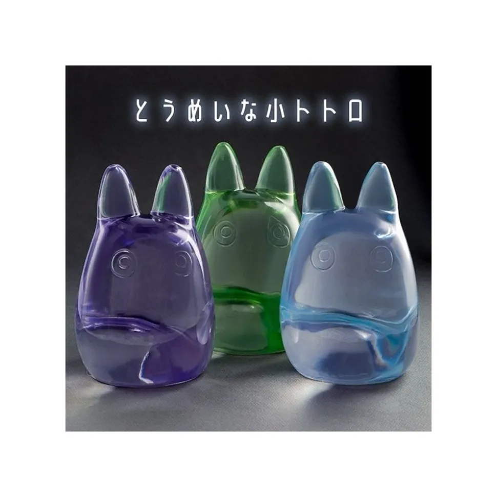 Rainbow Crystal Figurine White Totoro - My Neighbor Totoro