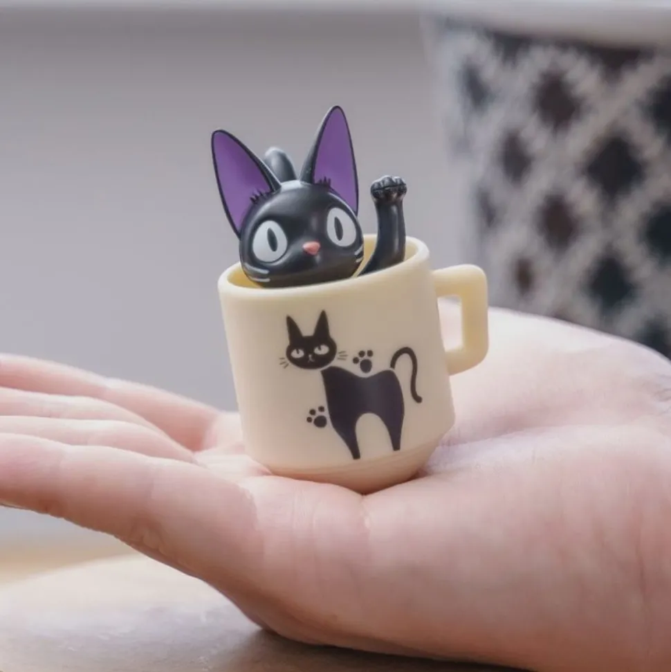 Round Bottomed Figurine Kiki With Her Mug - Kiki'S Delivery Service
