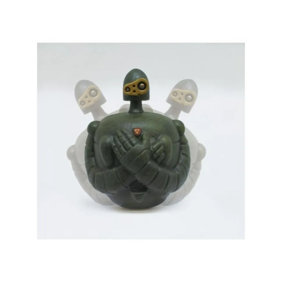 Round Bottomed Figurines Robot & Laputa - Castle In The Sky