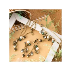 Safety Pin Brooch Totoro & Leaves - My Neighbor Totoro