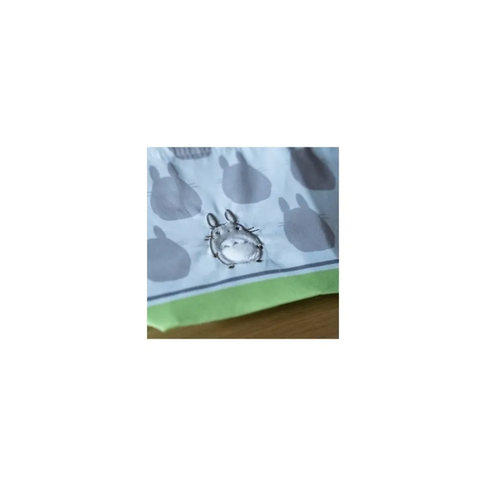 Satchel With Ring Big Totoro Silhouette 17 X 26 Cm - My Neighbor Toto