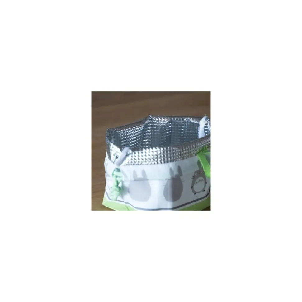 Satchel With Ring Big Totoro Silhouette 17 X 26 Cm - My Neighbor Toto