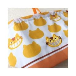 Satchel With Ring Catbus Silhouette 17 X 26 Cm - My Neighbor Totoro