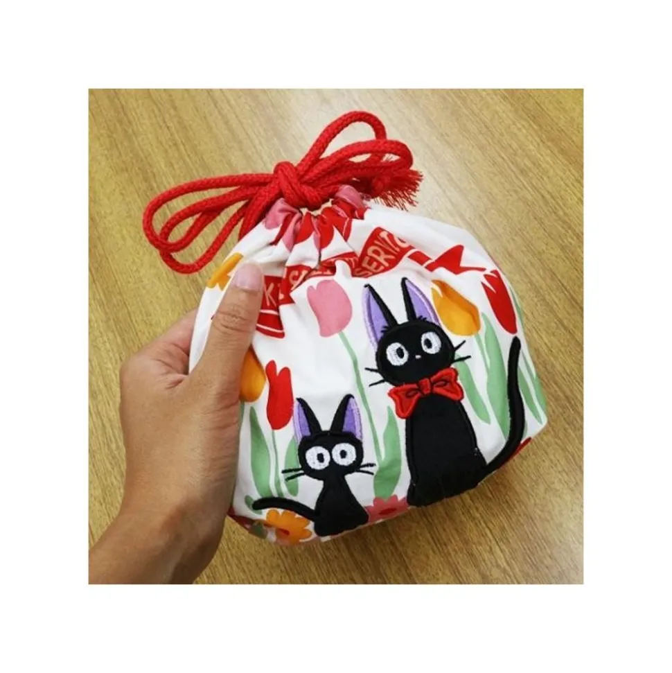 Satchel With Ring Jiji & Kitten 17 X 26 Cm - Kiki'S Delivery Service