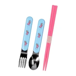 Set Chopsticks Spoon Fork Ponyo In The Ocean - Ponyo On The Cliff