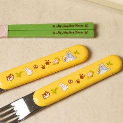 Set Chopsticks Spoon Fork Totoro & Catbus - My Neighbor Totoro