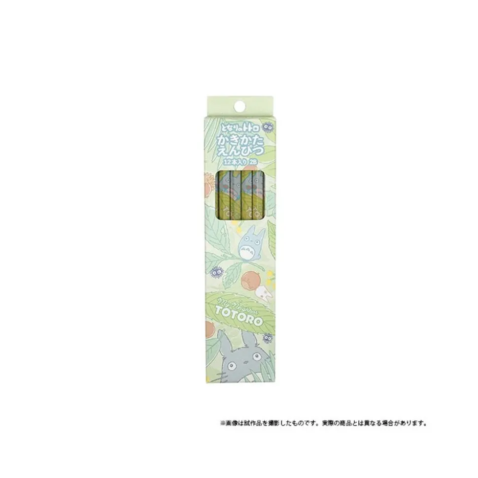 Set Of 12 2B Pencils Forest Serie - My Neighbor Totoro