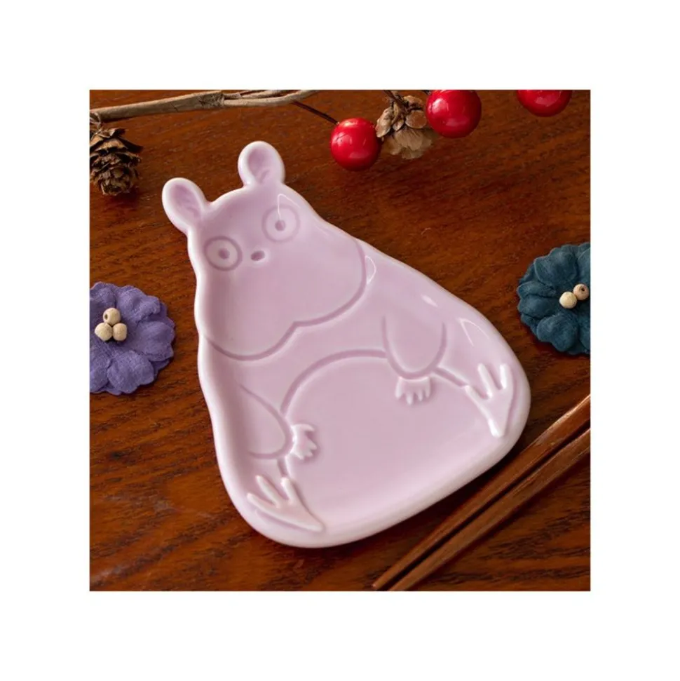 Small Dessert Plate Boh Mouse Shape - Spirited Away