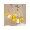 Small Totoro & Corn Pierced Earrings - My Neighbor Totoro