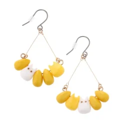 Small Totoro & Corn Pierced Earrings - My Neighbor Totoro