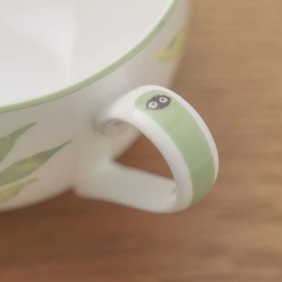 Soup Mug Totoro On A Leaf - My Neighbor Totoro