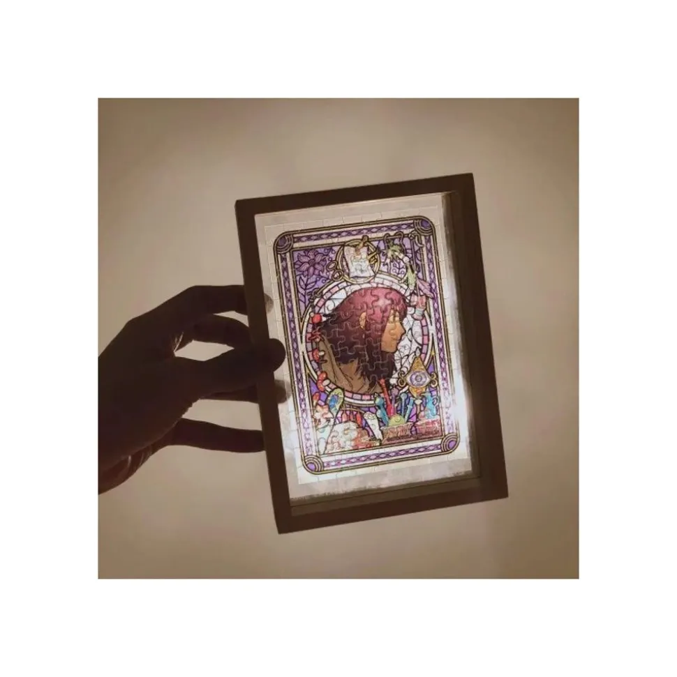 Stained Glass Puzzle 208P Characters Gallery - Whisper Of The Heart