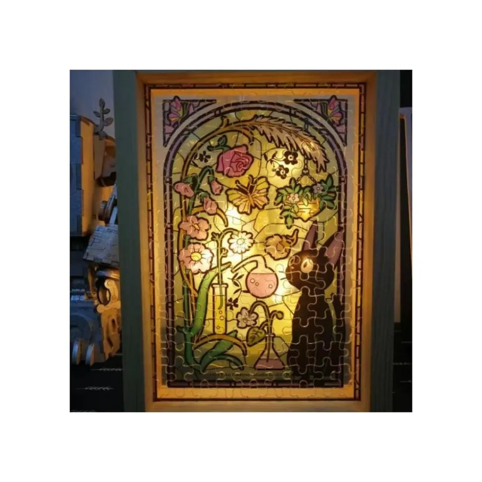 Stained Glass Puzzle 208P Characters Gallery - Whisper Of The Heart