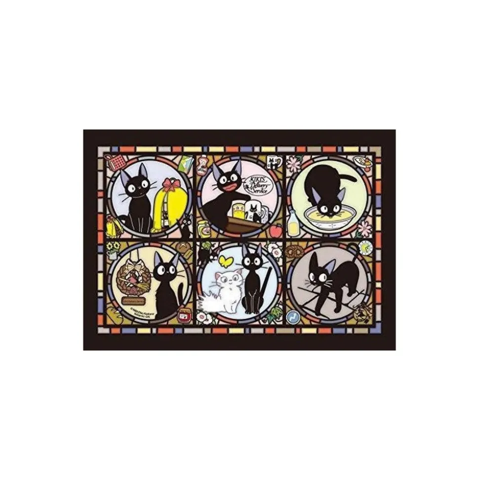 Stained Glass Puzzle 208P Jiji'S Everyday - Kiki'S Delivery Service