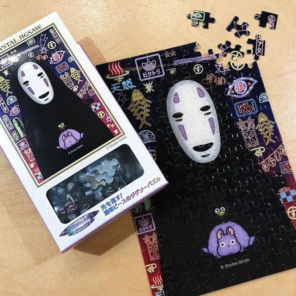 Stained Glass Puzzle 126P No Face - Spirited Away