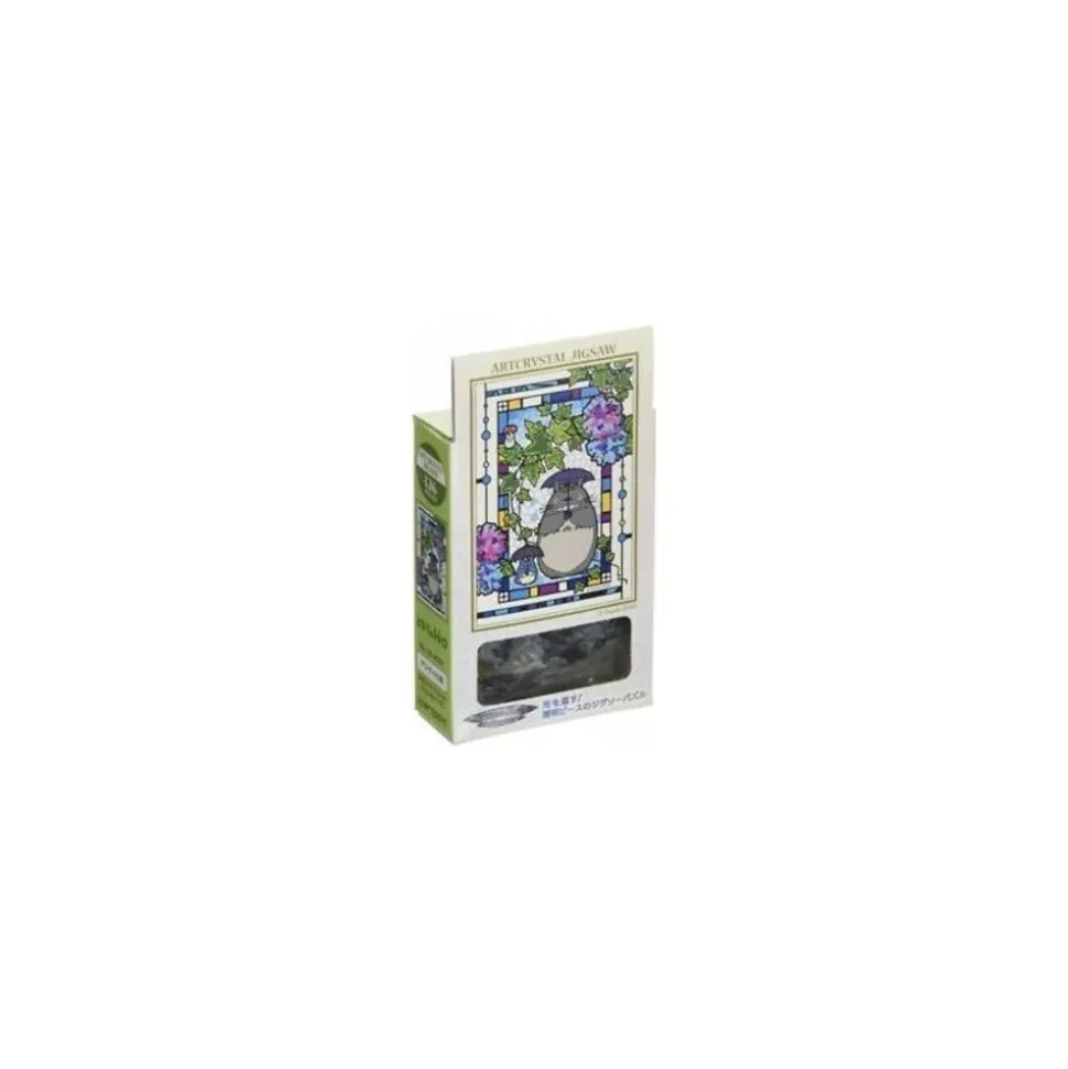 Stained Glass Puzzle 126P Totoro Umbrella - My Neighbor Totoro