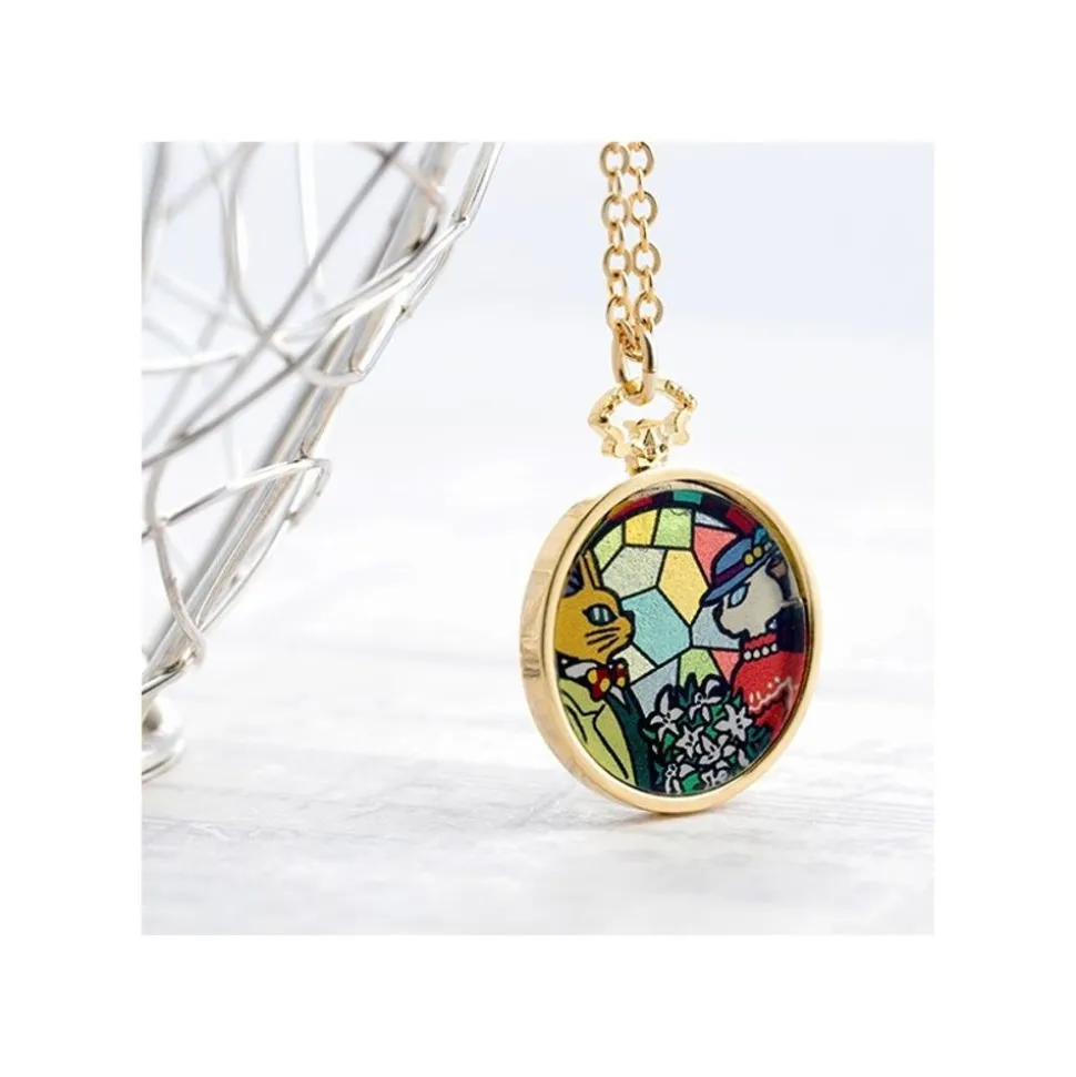 Stained Glass Series - Pendant Louise & Baron-Whisper Of The Heart
