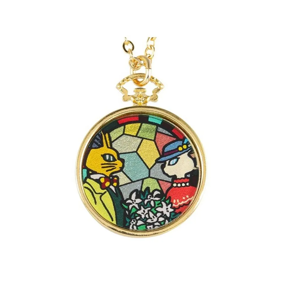Stained Glass Series - Pendant Louise & Baron-Whisper Of The Heart